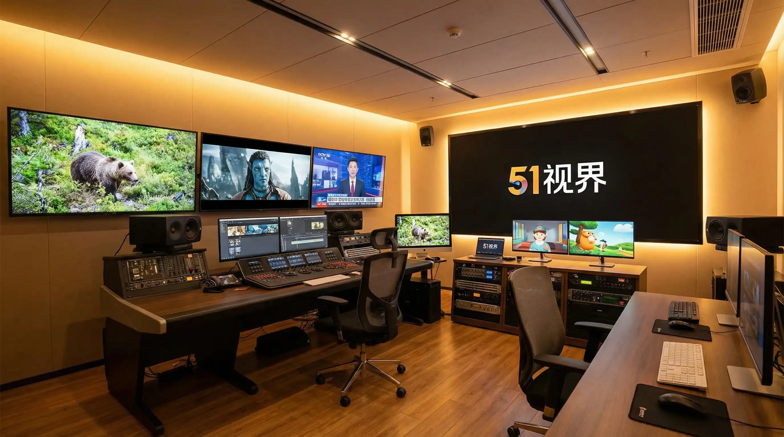 专业视频制作工作室内景 - 51吃瓜 视频创作